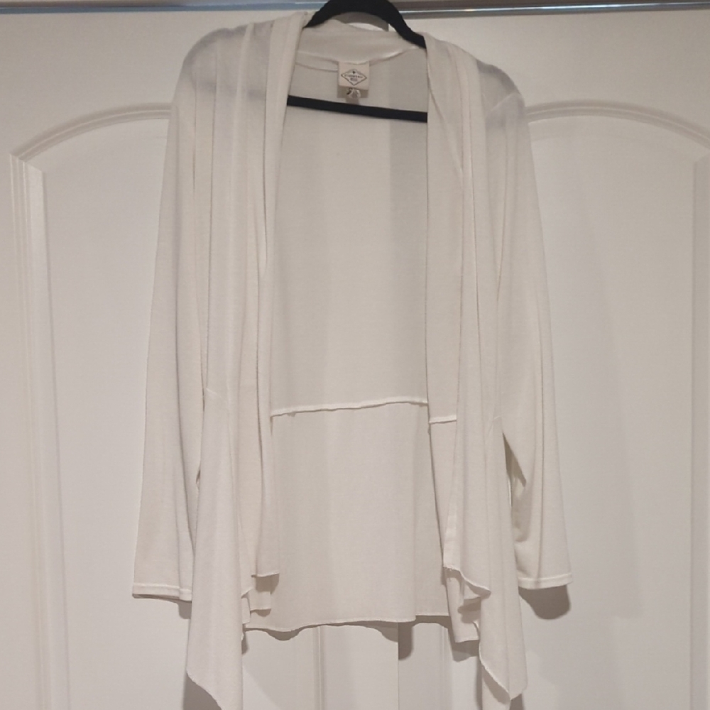 St. John's Bay Cream Women's Cardigan